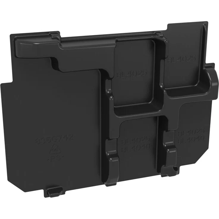 Makita Tiefziehteil für Power-Source-Kits MAKPAC Gr. 1, passgenau für Kits 191V07-0, 191L76-1, 191L77-9 und 191J97-1 – Bild 1