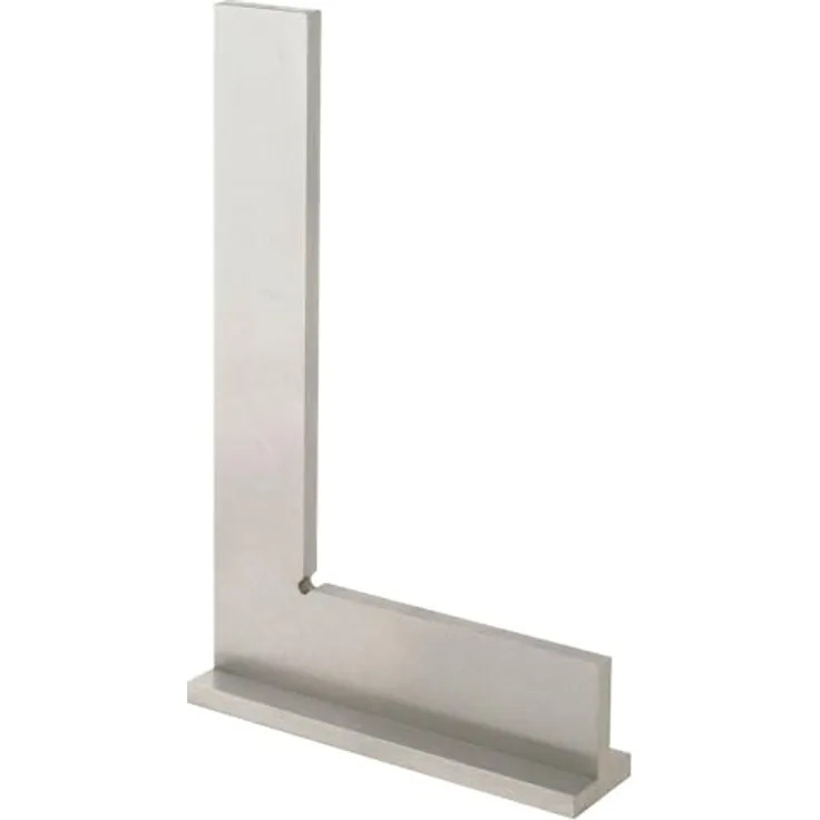 Forum Anschlagwinkel DIN 875/I, 200 x 130 mm, rostfreier Stahl, präzise Toleranzen