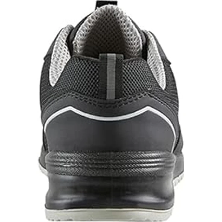 RUNNEX SportStar S1PS, metallfreier Sicherheitsschuh mit Composite-Zehenschutz und rutschhemmender PU-Sohle, schwarz – Bild 4