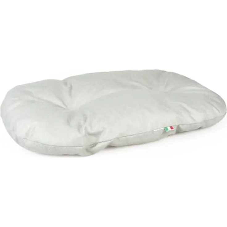 Duvo+ Oval Kissen Royal Green, gestickt, XS 65x45x8cm