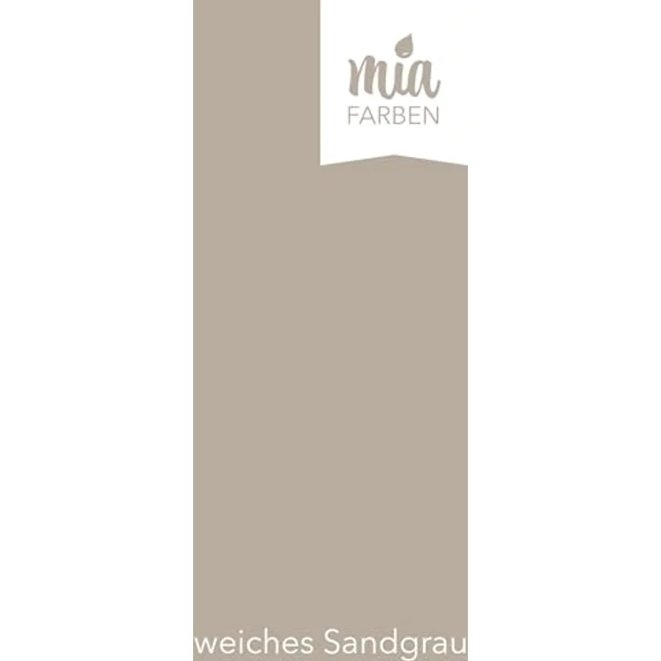 miafarben Fliesenfarbe ohne Schleifen, hochdeckender Fliesenlack für Wand & Boden in Weichem Sandgrau, matt, wasserbasiert, ideal für Bad & Küche (5L) – Bild 2