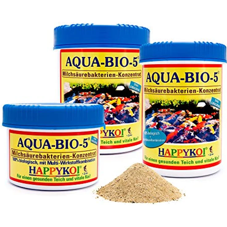 Engelnburg 1Liter AQUA Bio 5 Milchsäurebakterien Pulver, probiotische Filterbakterien für Koiteich, Teich und Gartenteich, unterstützen Nitrifizierung, Bauen Algen und Schlamm ab - Umweltfreundlich, vielseitig, natürliche Teich- & Brunnenpflege – Bild 3