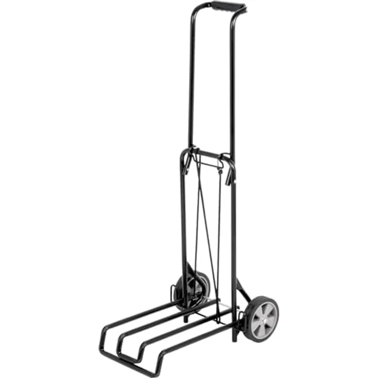 BRUNNER Sackkarre Easy, faltbare Camping Sackkarre mit großem Transportvolumen, 90 kg Belastbarkeit und Spanngurt