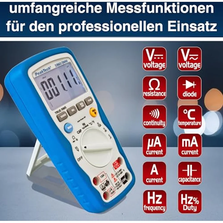 PeakTech 3360 - Multimeter digital 40000 Counts TRMS – Bild 4