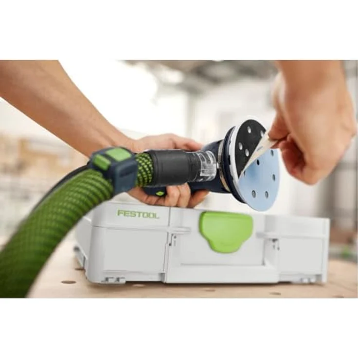 Festool Schleifmittel-Systainer³ SYS-STF D125 GR-Set Granat, Schleifscheiben für VOC Lacke und harte Untergründe, 100-teilig – Bild 5
