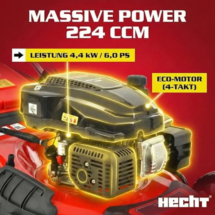 Hecht 554 SXE Benzin Rasenmäher – Bild 9