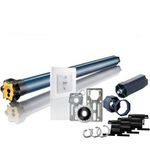 Somfy Markise Somfy 1240509 Funk-Rohrmotor-Set 60 mm 20 Nm für Rolläden bis 5 m², inkl. Wandsender und Smart Home-Steuerung TaHoma