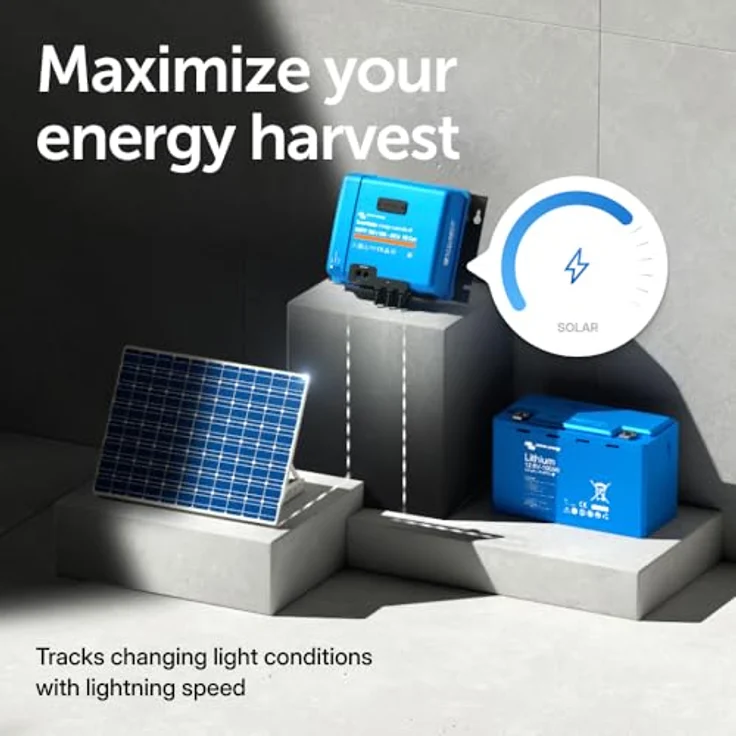 Victron Energy SmartSolar MPPT 150/100 VE.Can, Solar-Laderegler mit 100A, Bluetooth und ultraschnellem MPP-Tracking – Bild 5