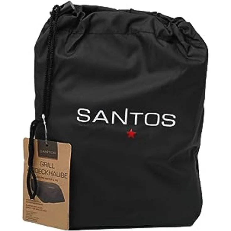 SANTOS Grillabdeckung inkl. Aufbewahrungstasche - SANTOS Einbaugrill S-410 - Premium Abdeckhaube - Außenküche - Schutz vor Witterung & Verschmutzung