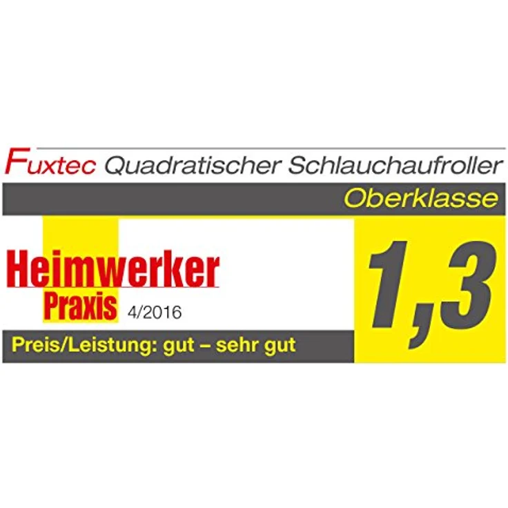 FUXTEC WELTNEUHEIT - 30m moderner exklusiver quadratischer Schlauchaufroller Aufroll-Automatik – Bild 5