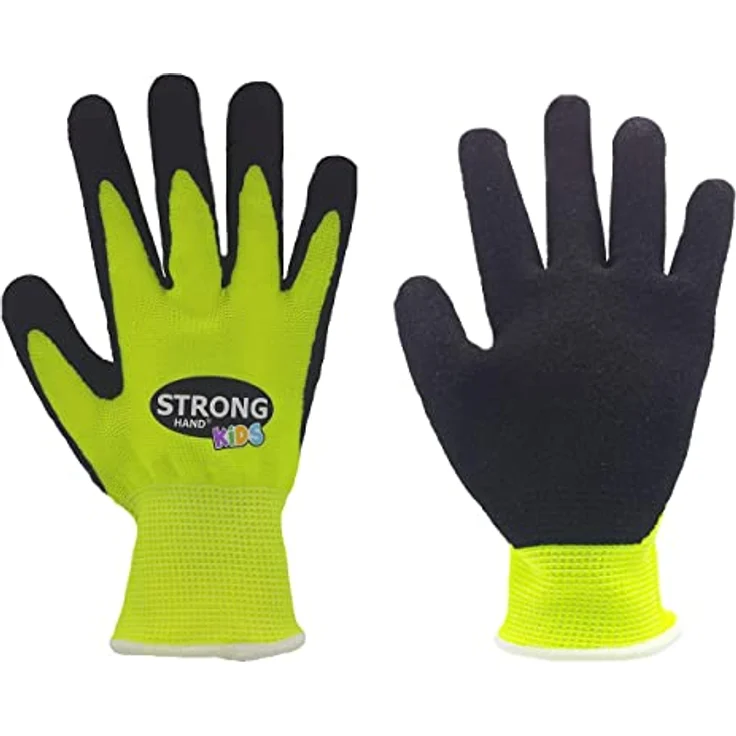 StrongHand Little Ferry Gartenhandschuhe, Arbeitshandschuhe für Kinder, Größe 3 (ca. 4-6 Jahre), zertifiziert nach Ökotex Standard 100, ergonomische Passform, hoher Tragekomfort – Bild 3