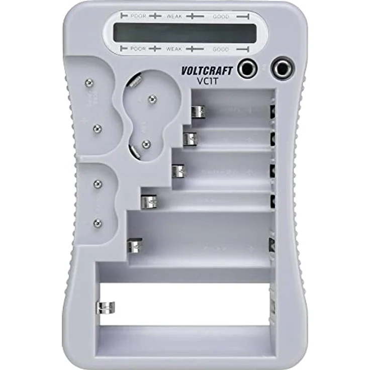 VOLTCRAFT Batterietester VC1T, Spannungsprüfer mit LC-Display und Balkendiagramm, 1,5 V/3 V, kompakt und leicht bedienbar (VOLTCRAFT) – Bild 2