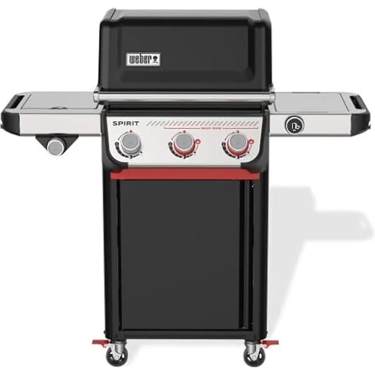 Weber Spirit EP-335 (1500940), Gasgrill aus Stahlblech, schwarz, mit indirektem und direktem Grillen