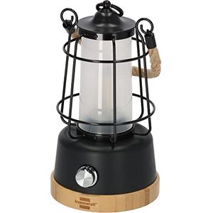 Bild für Brennenstuhl LED Akku Outdoor Lampe CAL 1 (350lm, IP44, bis zu 75h Leuchtdauer, stufenlos dimmbar, Farbtemperatur einstellbar, wiederaufladbare USB Campinglampe mit Hanfseil und Bambussockel)