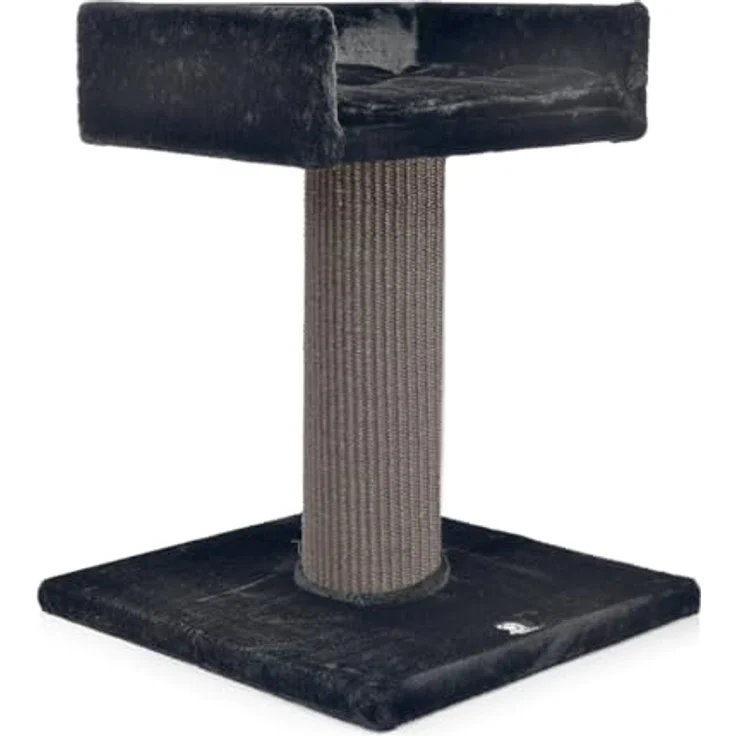 CanadianCat Company | Kratzbaum Residenz XXL Katzenbaum große Katzen, sehr stabil, ⌀ 18 cm Kratzsäule, Kratzsäule mit Sisal, 60 x 60 x 90 cm, anthrazit – Bild 1