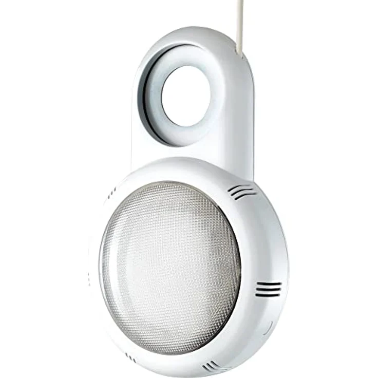 Waterman LED Pool-Lampe RGB mit Funkfernbedienung, Einhängescheinwerfer für Stahlwandpools, 190 Lumen, 6m Anschlusskabel – Bild 1