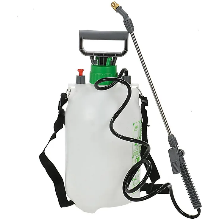 Bubble-Store Drucksprühgerät Gartenspritze, 5 Liter, (Edelstahllanze mit Messingdüse), Pflanzensprüher