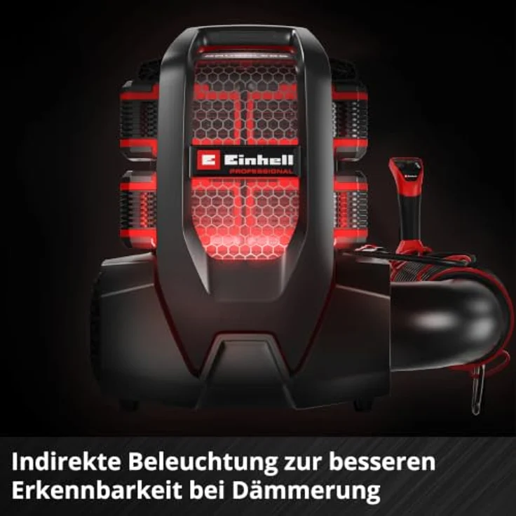 Einhell Akku-Laubbläser GP-LB 36/280 Li E BL-Solo, leistungsstarker Laubsauger mit 36V Akku und hohem Luftstrom – Bild 10