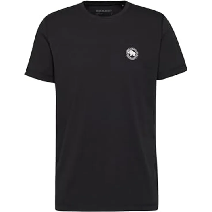 Mammut Herren Core T-Shirt, Schwarz, 100% Baumwolle, Regular Fit, atmungsaktiv und bequem für Outdoor-Aktivitäten