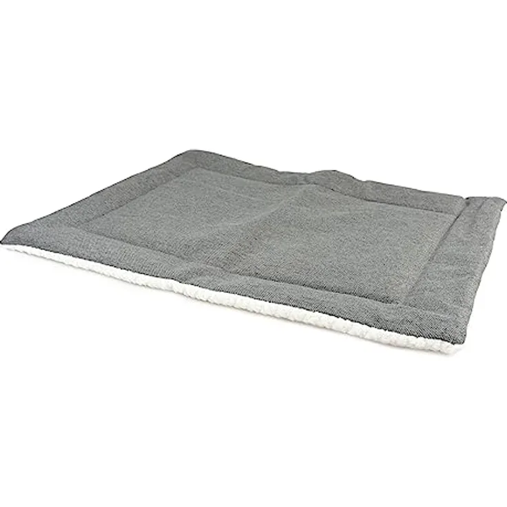 Duvoplus Bench Kissen XS, 50 x 30 cm, grau, rutschfester Boden, waschbar bei 30°
