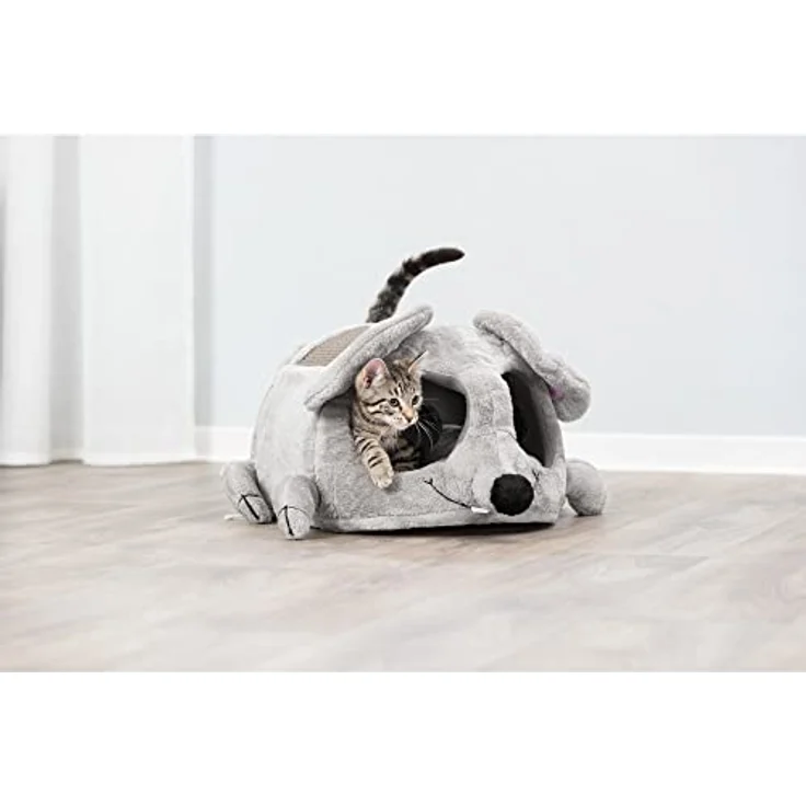 Trixie Kuschelhöhle Lukas 35x33x65 cm grau – Bild 3