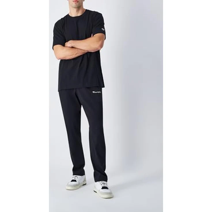 Champion T-Shirt Casual 2er-Pack, figurbetont, 100% Baumwolle, mehrfarbig, Größe L – Bild 4
