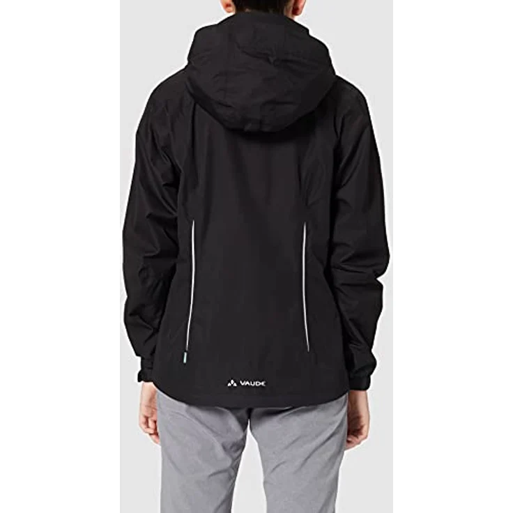 "VAUDE Women's Escape Bike Light Jacket, Damen Anorak, wasserdicht, winddicht, atmungsaktiv, grau" – Bild 4
