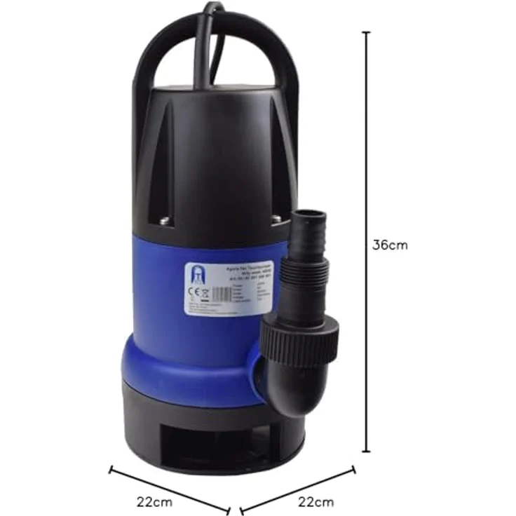 Agora-Tec AT001006001 Dirty Water Tauchmotorpumpe – Bild 5