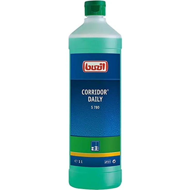Buzil Wischpflege Corridor daily S780: Bodenreinigung und -pflege in einem Wisch, 1l Flasche