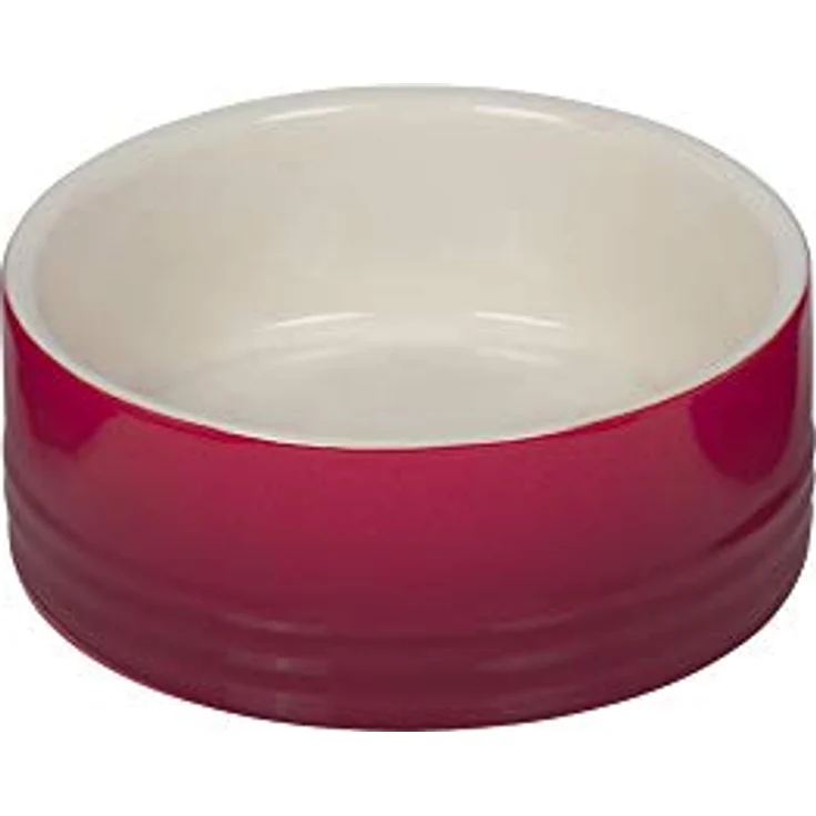 Nobby Keramik Napf Gradient, rot Ø 12 x 4,5 cm, 0,25 l, 1 Stück – Bild 1
