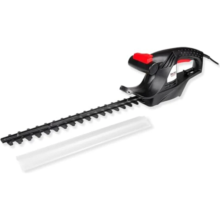 WALTER Elektro-Heckenschere 450 W, Präzisionsklinge aus U-Stahl, 408 mm Schnittlänge, Ergonomischer T-Griff, 2-Hand-Schutzschalter – Bild 1