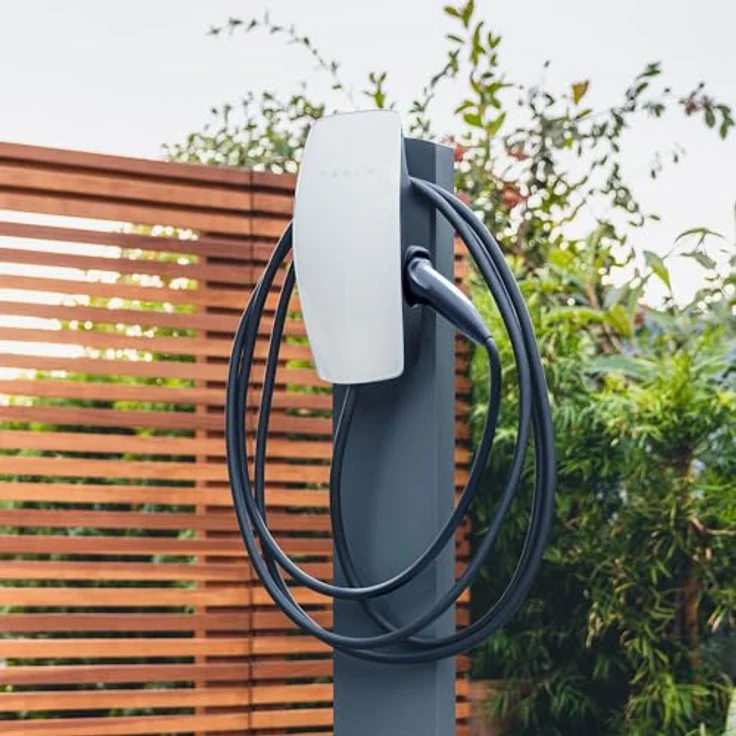 Tesla Wall Connector Gen 3, Elektroauto Ladestation 22 kW mit 7,3 m Kabel, WiFi, weiß (Typ 2, 32 A) – Bild 2