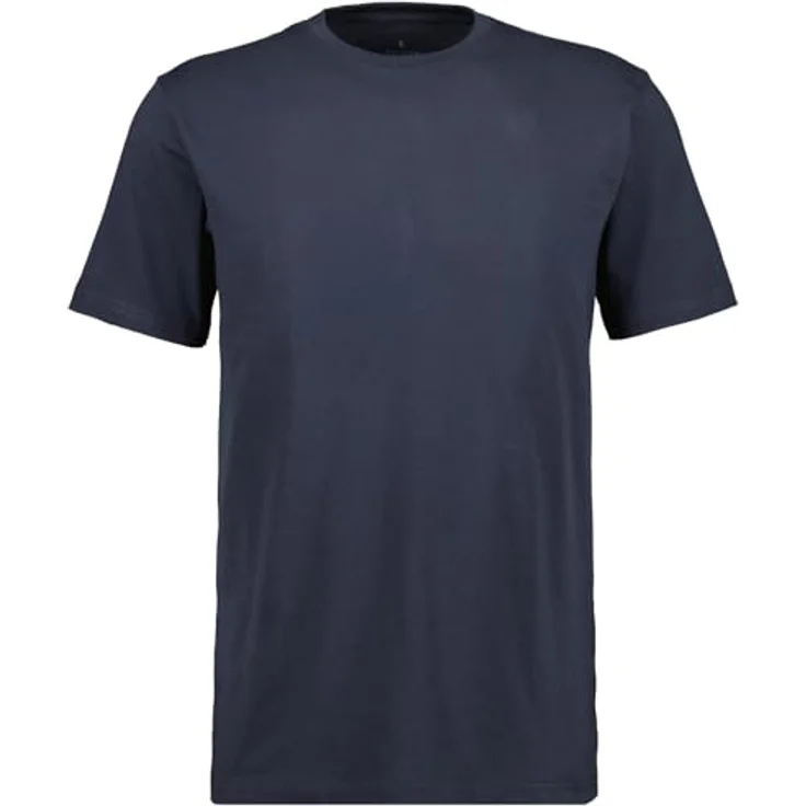 Ragman Herren T-Shirt Crew Neck SS Regular Fit, Bequem sitzend, Marine, (S), 100% Baumwolle, praktisches 2er Pack – Bild 1