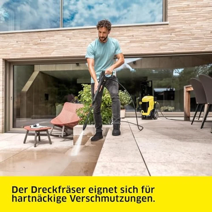 Kärcher Hochdruckreiniger K 7 WCM FJ, leistungsstark mit Vario Power-Strahlrohr, inkl. Schaumdüse und Dreckfräser, blau – Bild 5