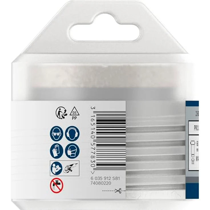 BOSCH Pro Core Cutter dry, Diamanttrockenbohrkrone Ø 68 mm, hohe Lebensdauer für harte Fliesen und Stein – Bild 4