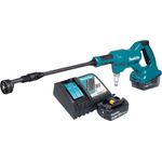 Makita DHW 180 RF1 Akku Druckreiniger, 18 V 24 bar, inkl. 3,0 Ah Akku und Ladegerät, mobil einsetzbar