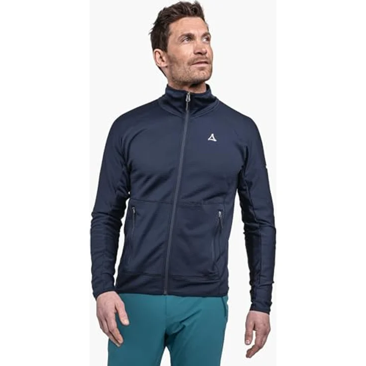 Schöffel Fleecejacke Hiking Fleece Jk Style Cascata MNS, 4-Wege-Stretch, warm, schwarz – Bild 2