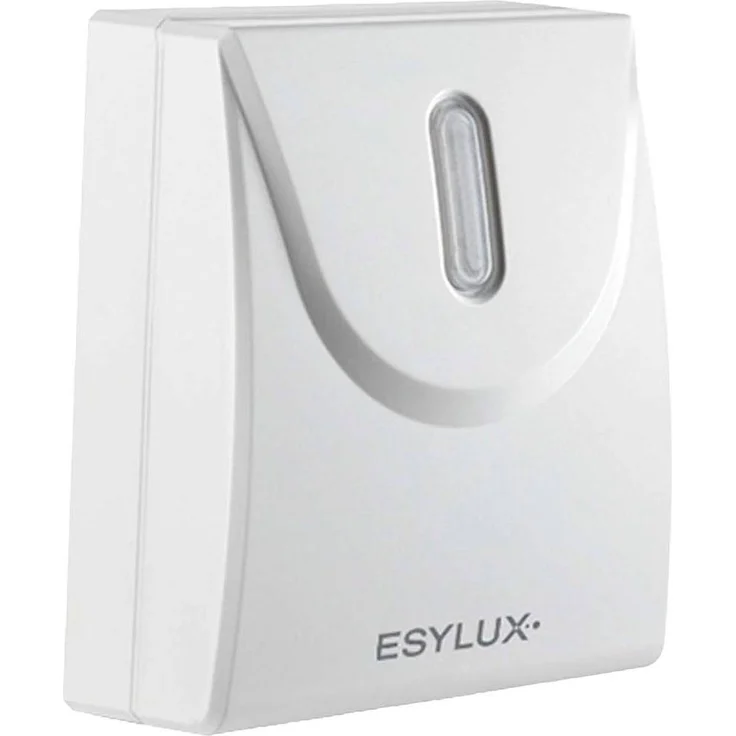 Esylux DEFENSORTSIR1CIP55WH, Bewegungsmelder Dämmerungsschalter mit Lichtsensor, 2300 W, Weiss, IP55 – Bild 1