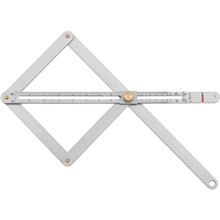 Sola SOLA-VK 380-Escuadra Ajustable, Winkelmaß 170x380mm mit hoher Qualität und Präzision