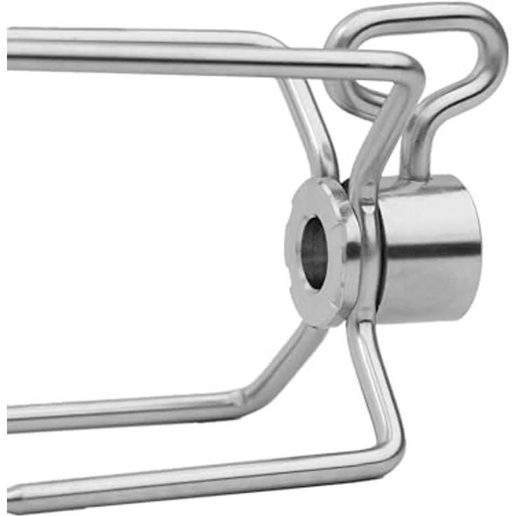 SANTOS Fleischklammer / Forken für Drehspieße, Edelstahl – Bild 4