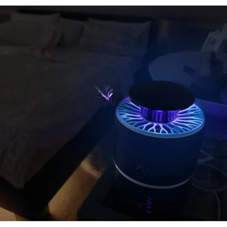 Gardigo 62454INT UV-Insektenfänger, mobile Venilatorfalle mit UV-LEDs und USB-Anschluss, 120 x 120 x 180mm – Bild 6