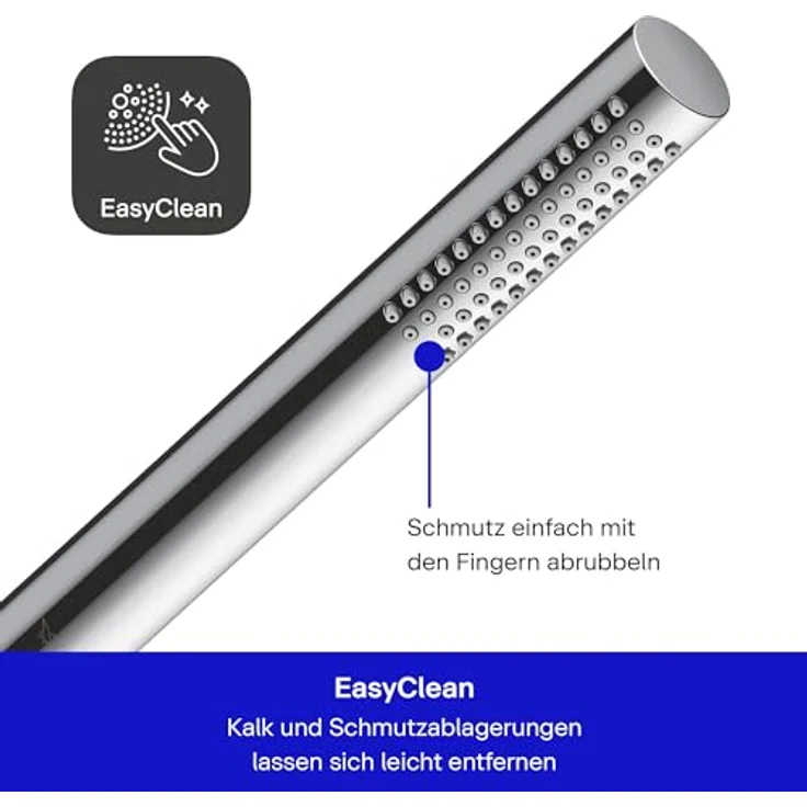 Duravit Stabbrause rund, MinusFlow chrom, Hochglanz, 9 l/min – Bild 2