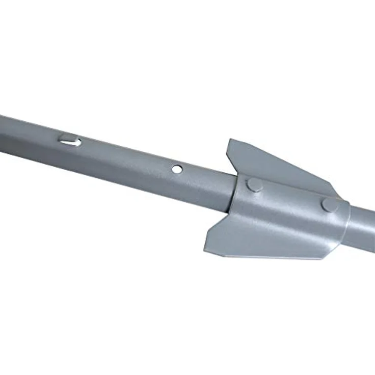 ESTEXO Zaunpfosten Zaunanker Erdanker 107cm, 20er Set in Grau, ideal für Sechseckgeflechte und Volierendraht – Bild 4