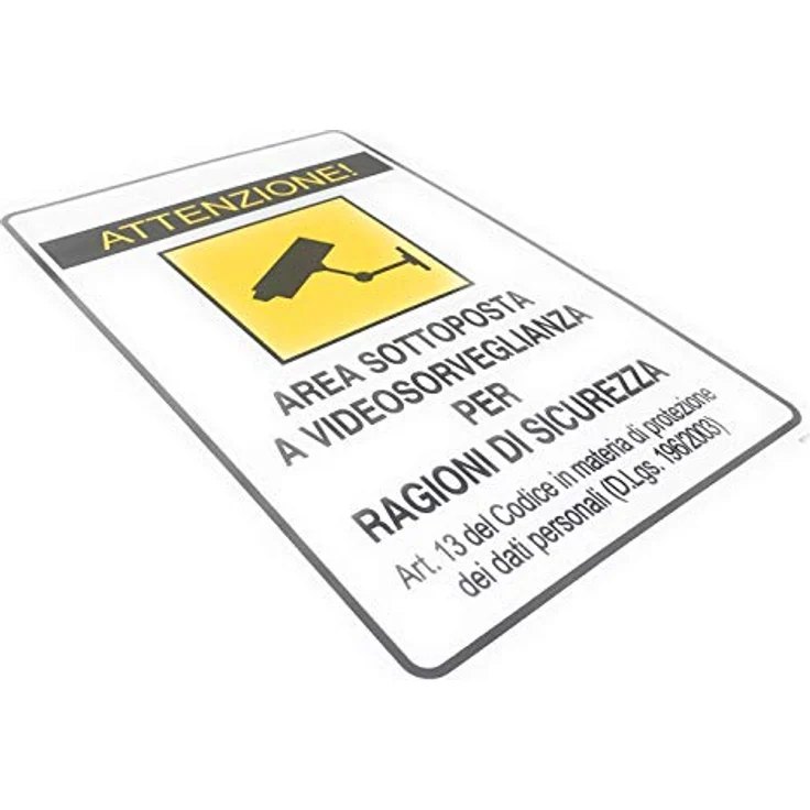 Schild 'Videoüberwachung' – Bild 3