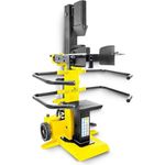 BAMATO Holzspalter HO-8PRO mit Elektroantrieb, 8 t Spaltkraft, schwenkbarer Spalttisch, 2 Arbeitshöhen