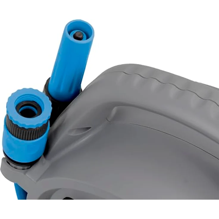 BRUNNER AQUAFIL PRO 11,5m - Tragbare Schlauchtrommel - lebensmittelechter Schlauch 7203133N blau, grau – Bild 7