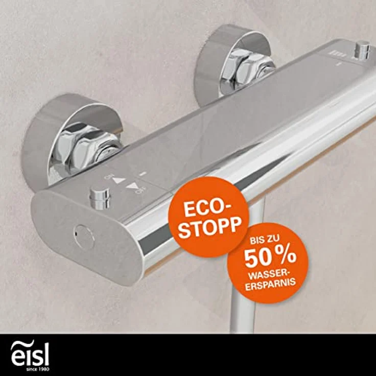 EISL Thermostat Duscharmatur CARNEO, Chrom – Bild 2