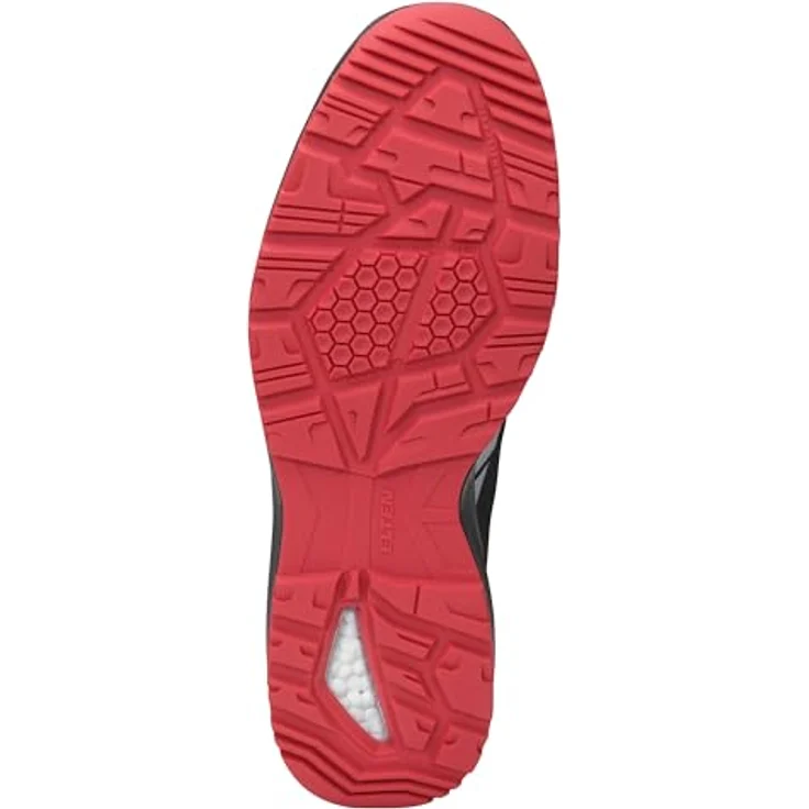ELTEN LARKIN XXSports Low ESD S1PS Sicherheitsschuh, schwarz-grau, atmungsaktiv, gepolsterte Lasche, PU-Sohle WELLMAXX SPORTS – Bild 7