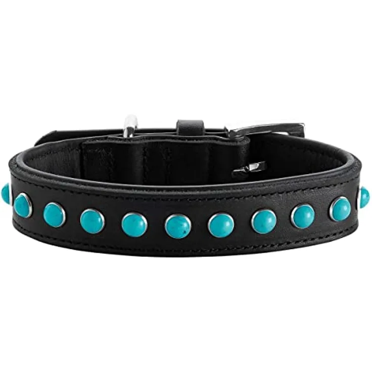 HUNTER Halsband Modica Farbe schwarz, Größe 40
