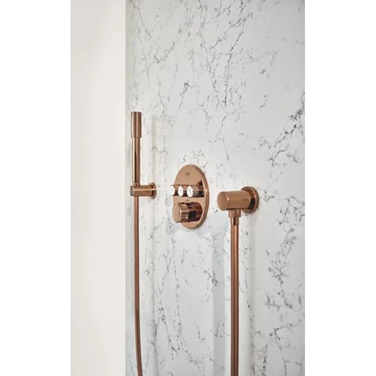 Grohe Brausegarnitur GROHE Silverflex Brauseschlauch TwistStop 1750mm warm sunset, 28388DA1 – Bild 5